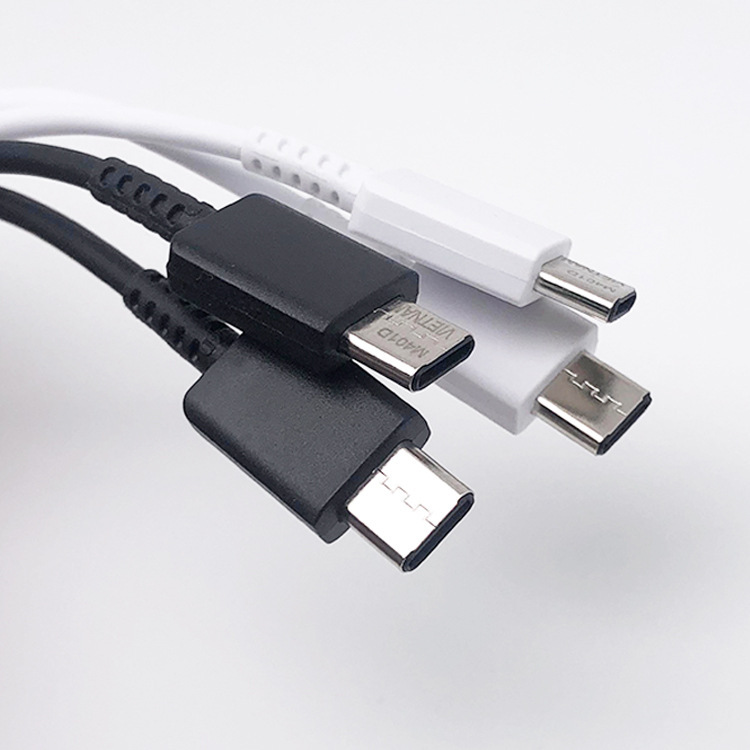 Para samsung S20 note10 note20 PD cable de carga rápida cable de carga rápida para teléfonos móviles tipo c doble Specification image