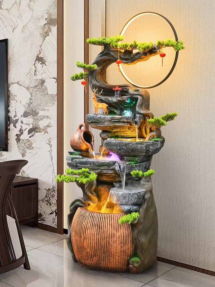 وتزخرف ساحة ساحة ساحة باك باك باك باك داخل المكتب وخارجه، الحائط الساتر المائي 7279 Item Picture