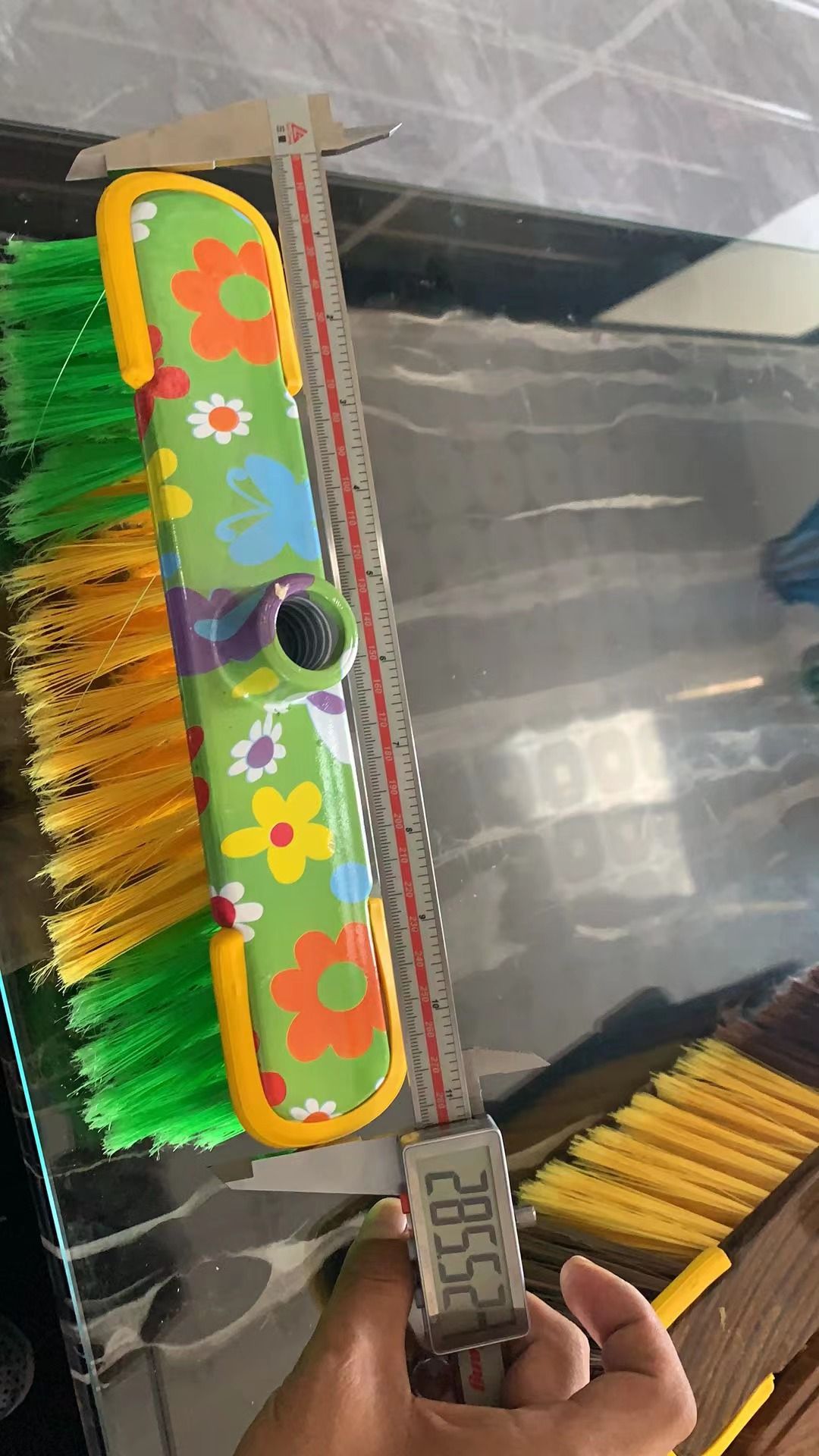 JSJ-904H flower plastic broom head details Picture