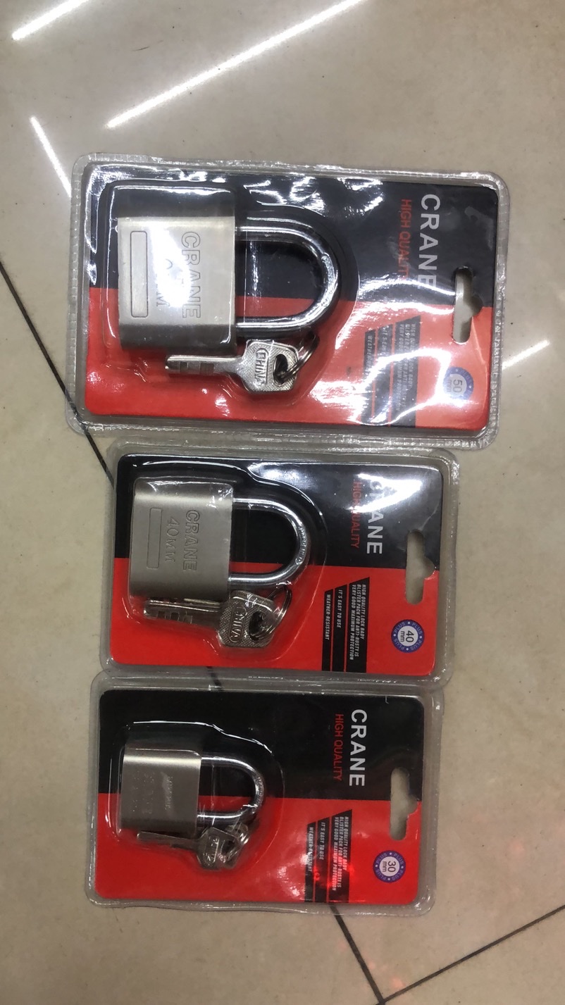 Large rounded corner blade iron lock. Large rounded corner blade iron lock Specification image