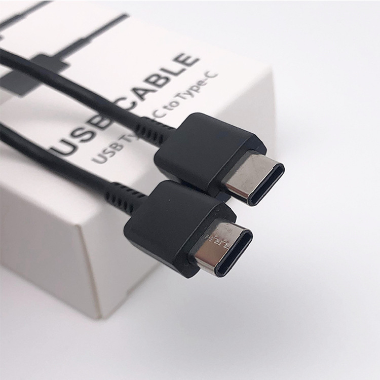 Para samsung note10 cable de carga PD cable de carga rápida puerto doble tipo c 5A cable de carga rápida detail image 3