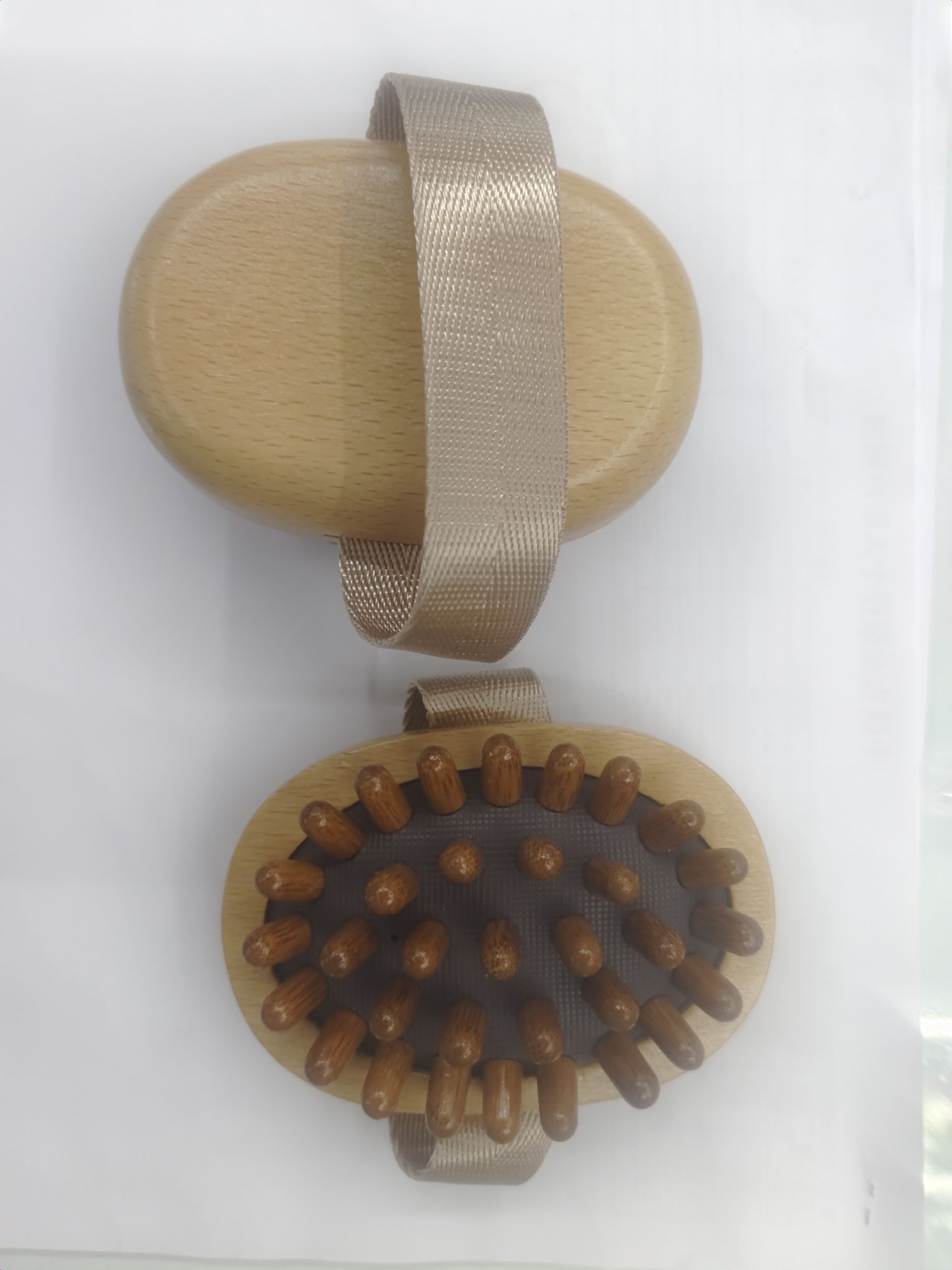 620#33颗子弹头按摩器榉木详情图3