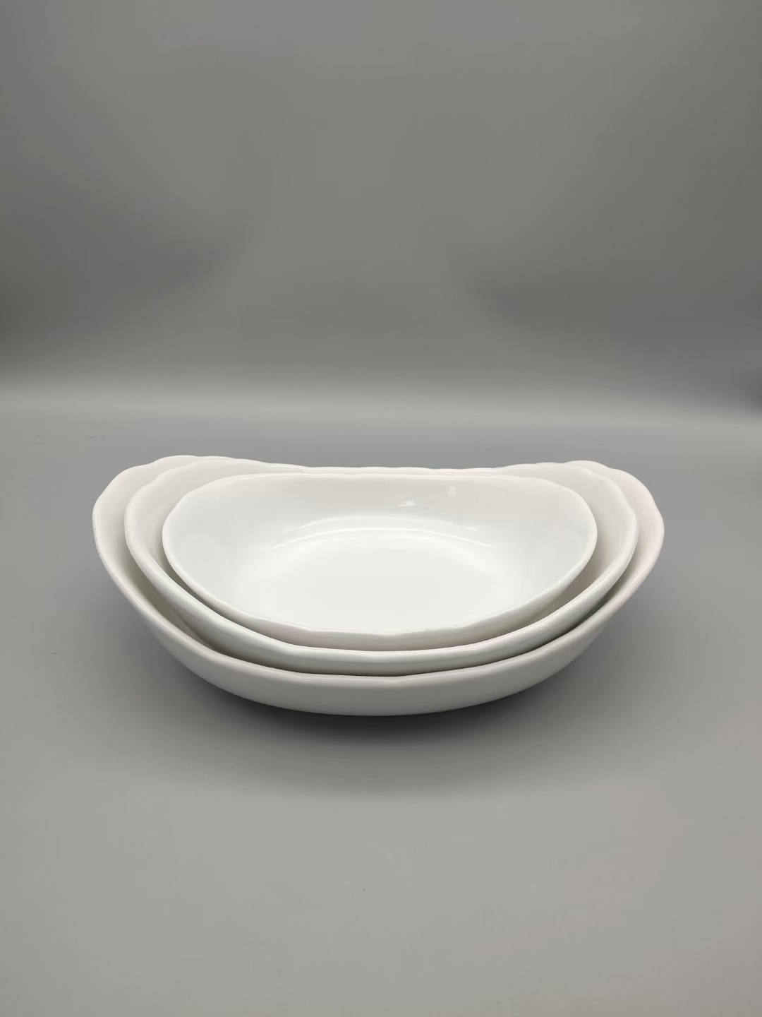 方圆陶瓷旦形陶瓷餐盘北欧西餐餐具耐高温网红电心盘FY568745