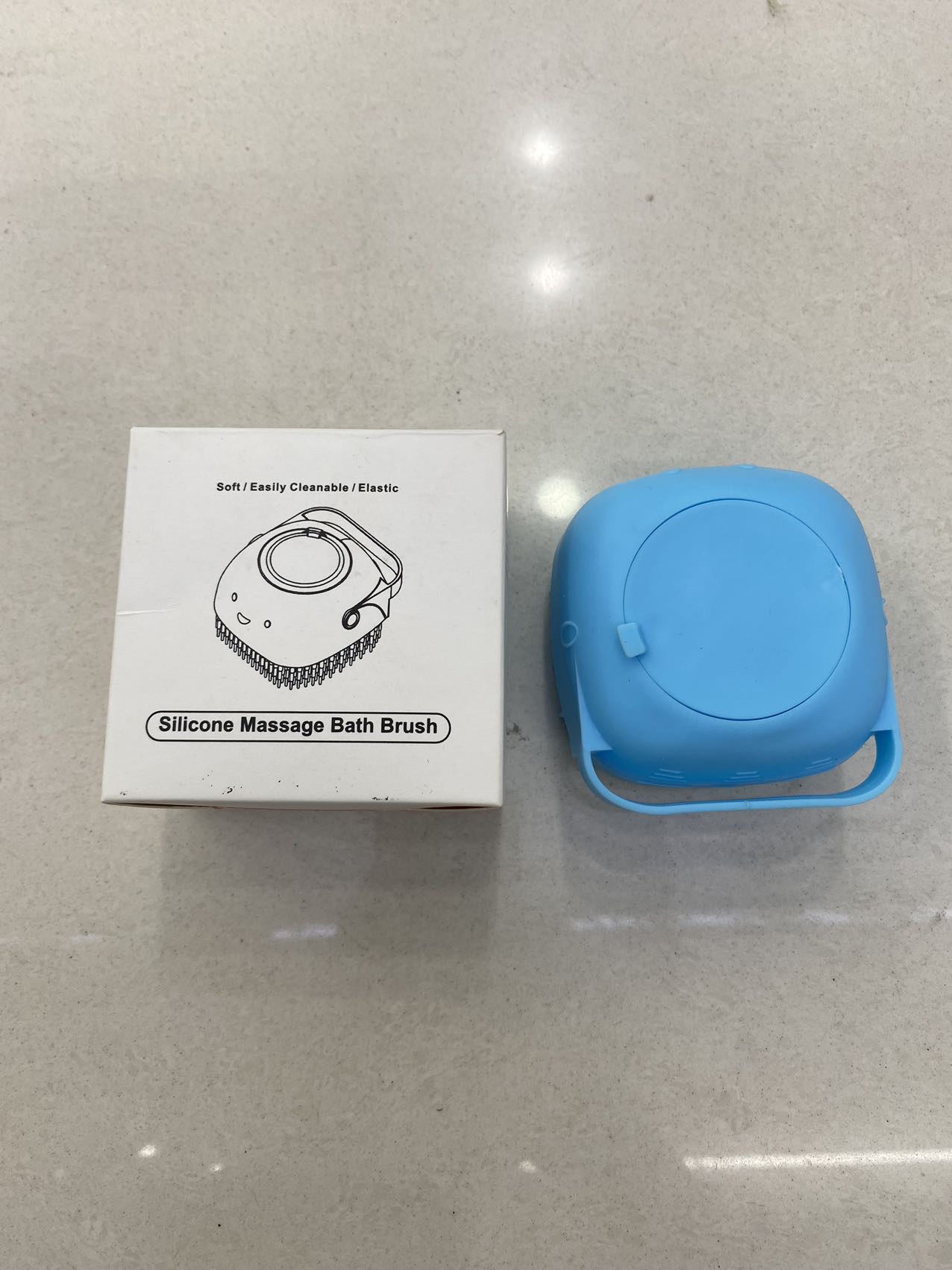 Cepillo de baño de silicona