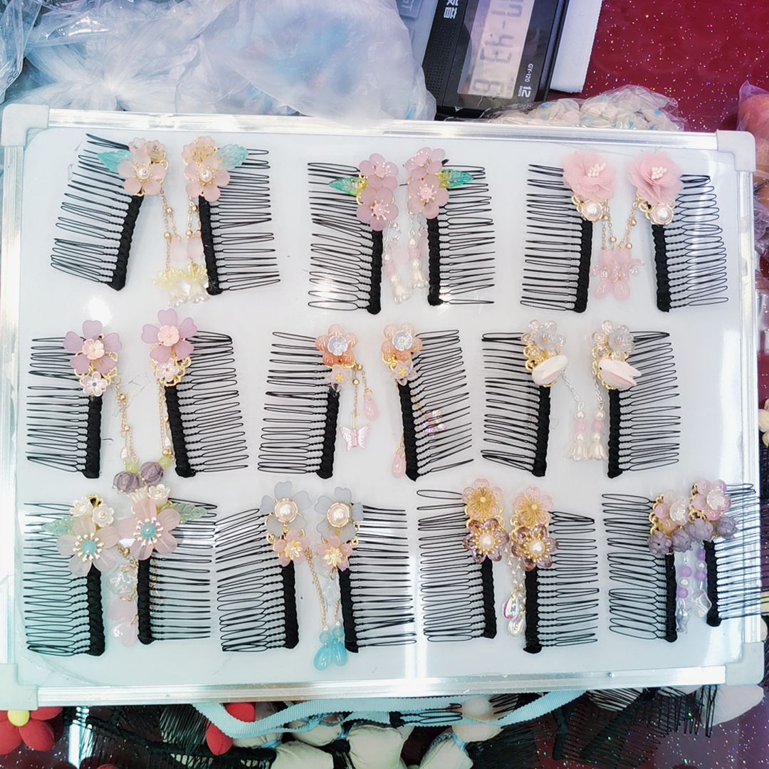 New fashionable hair accessories for Hanfu hairpin, daily hair binding and fixation decoration for girls, hair clips, hair clips details Picture