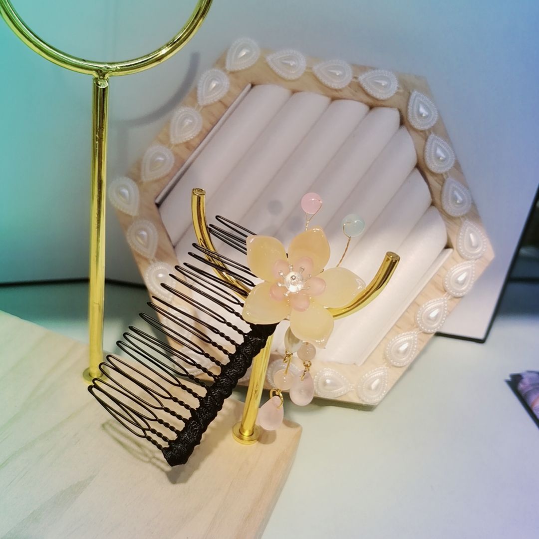 New fashionable hair accessories for Hanfu hairpin, daily hair binding and fixation decoration for girls, hair clips, hair clips Specification image