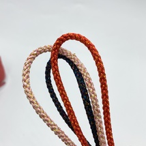 八股金银线3.5mm八股绳圆绳彩色衣帽抽绳服饰配件厂家外贸小包装