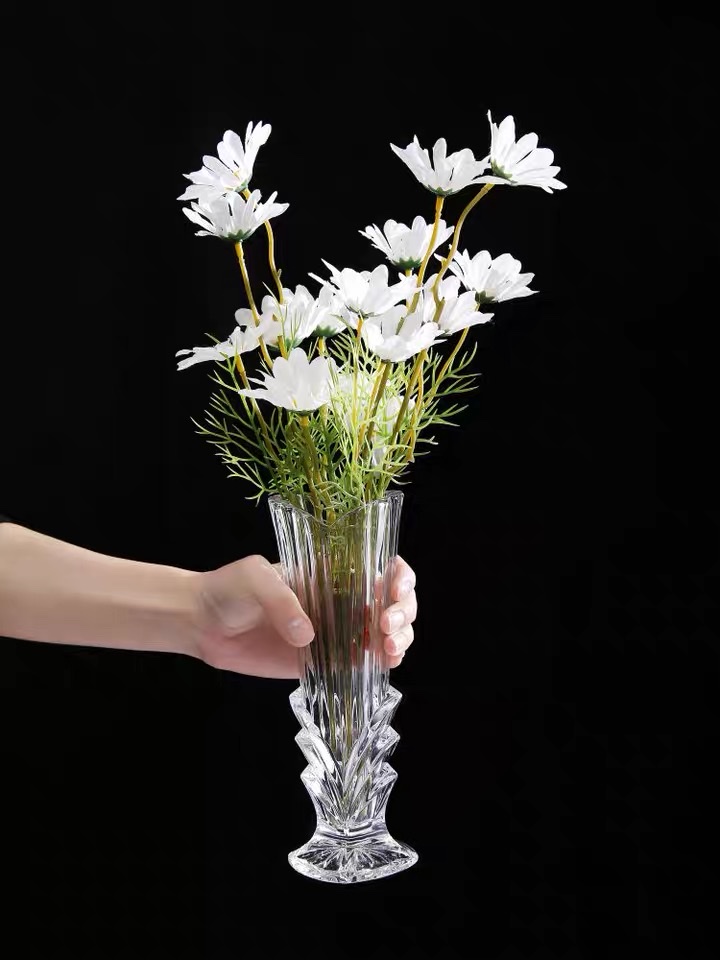 Sasaki small vase, glass vase, crystal glass vase, home decoration creative handicrafts