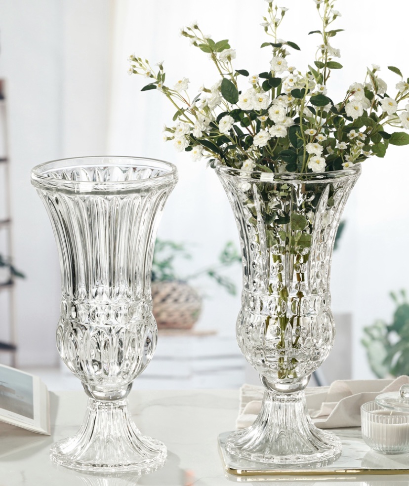 441 Wind lamp glass vase, crystal glass vase