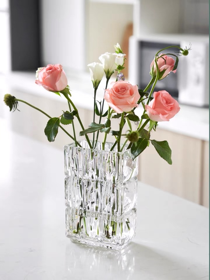 Luso vases, crystal glass vases, glass vases, creative home decoration handicrafts