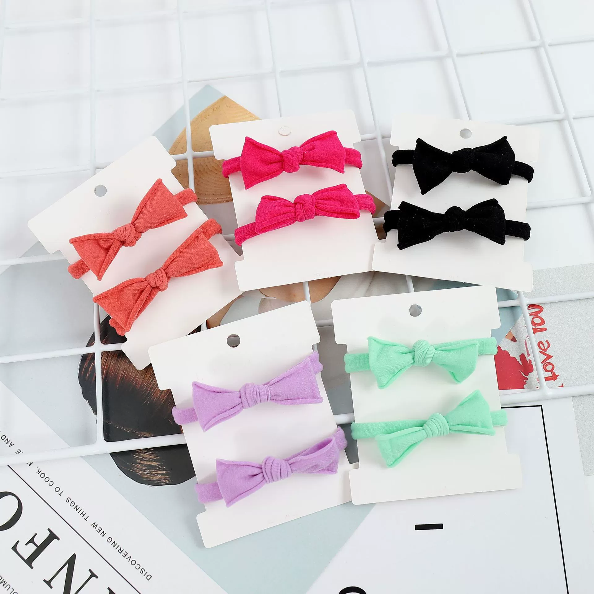 The new Korean version of the high-elasticity bow towel ring is a bestseller on Douyin. It's a fresh and simple hair tie that won't damage your hair