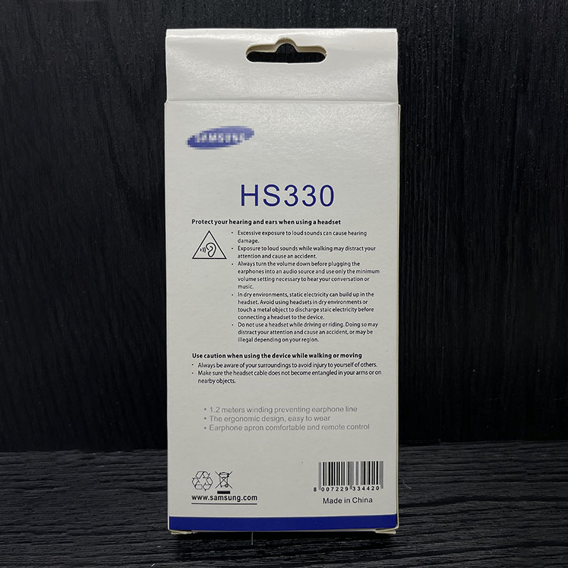 Compatible with Samsung in-ear wire-controlled headphones S5830 /C550, tpe wire-controlled headphones with microphone, Android detail image 3