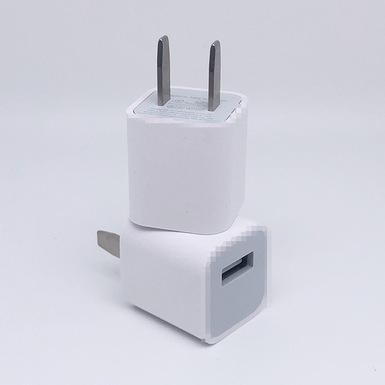 جهاز شحن 5V1A يعمل على جهاز شحن تفاح iPhone 5W يعمل بنقطة خضراء صغيرة للشحن Specification image