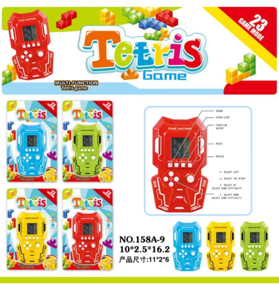 Game Arcade Manfang Toys Plastic 1 Mixed Batch in multiple colors 158A-9 educational and educational toys