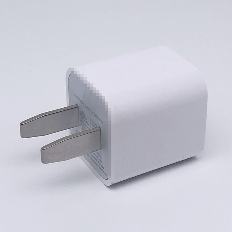 جهاز شحن 5V1A يعمل على جهاز شحن تفاح iPhone 5W يعمل بنقطة خضراء صغيرة للشحن details Picture