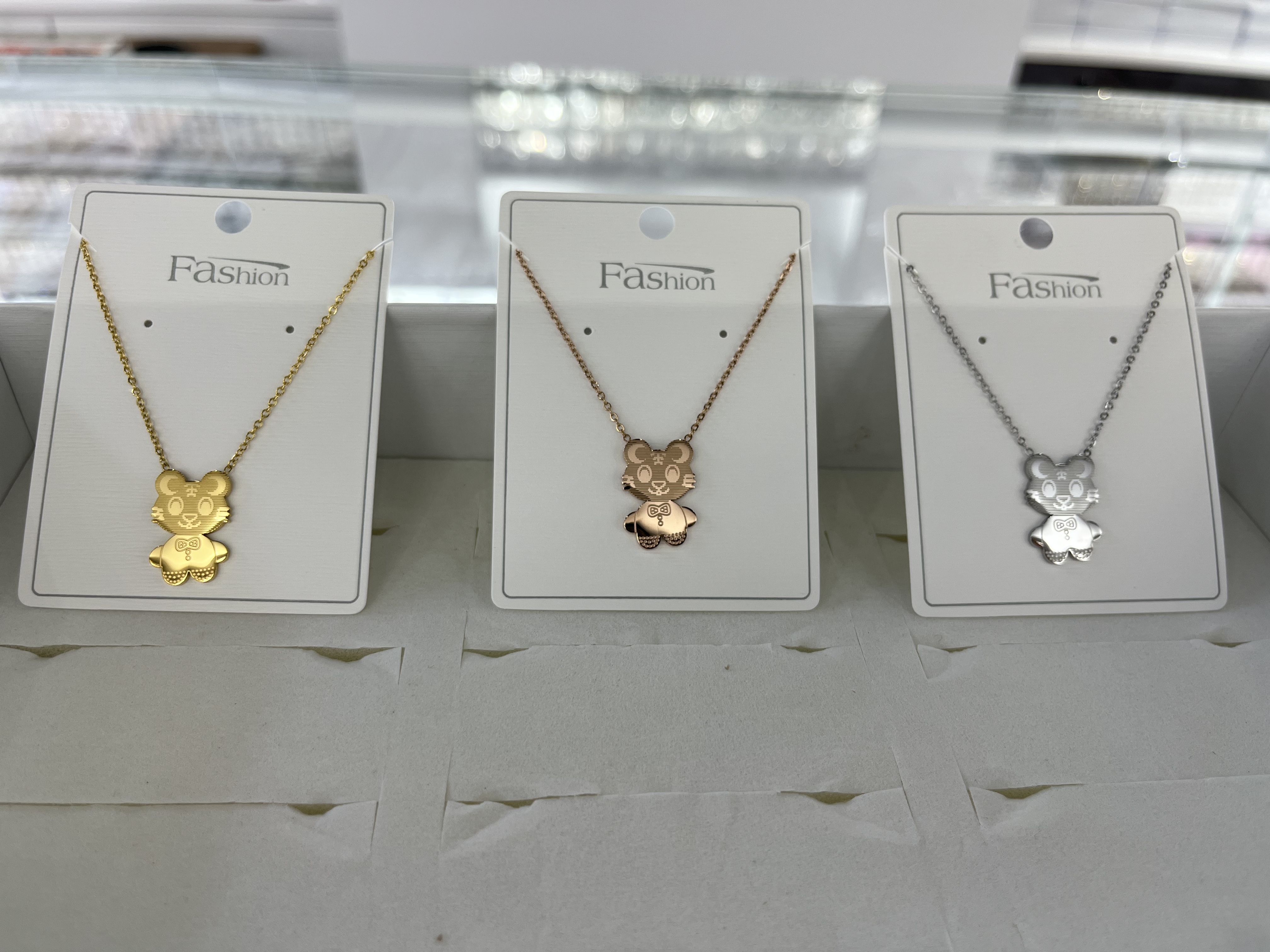 国潮老虎钛钢项链