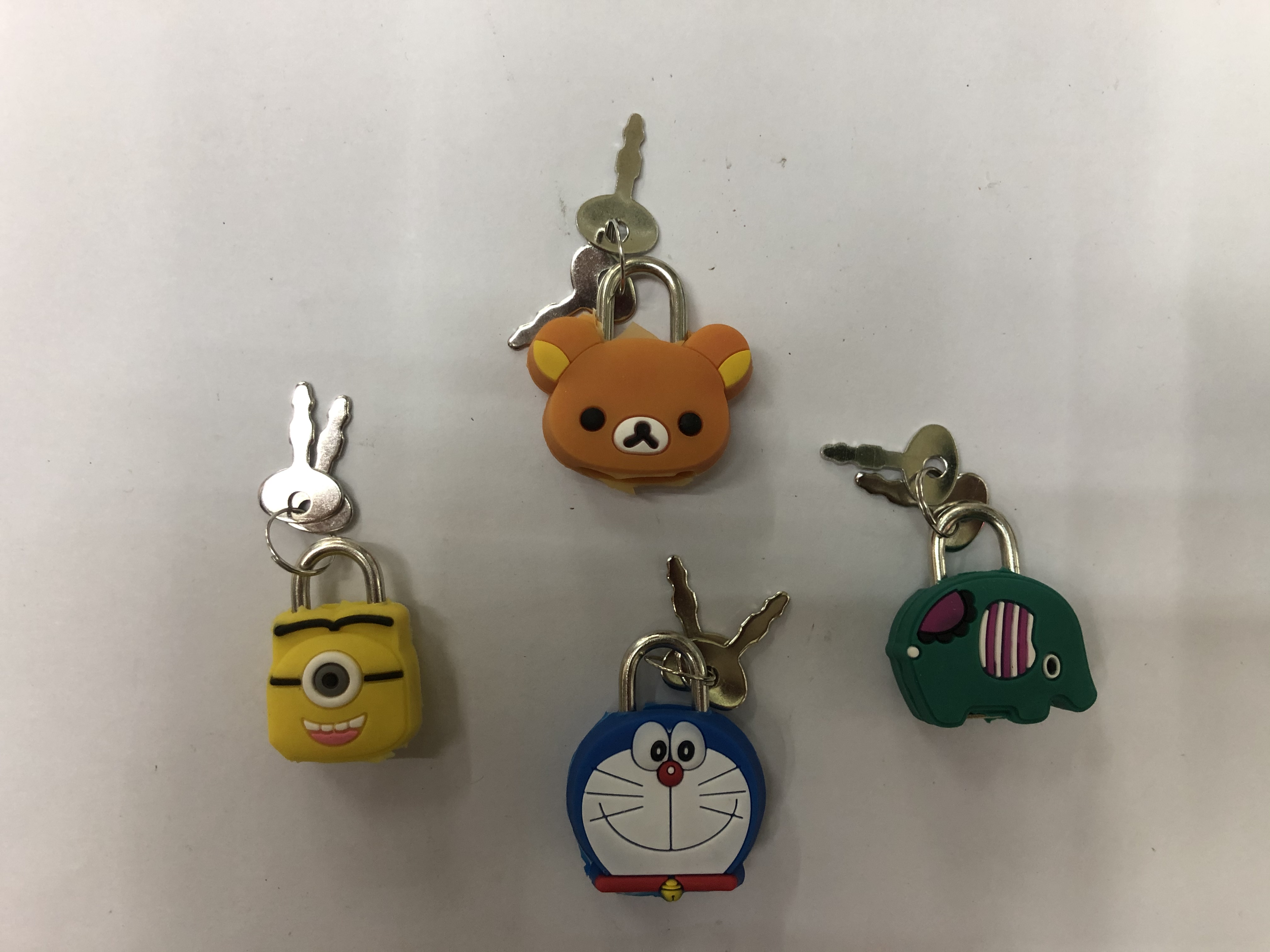 Premium Cartoon Lock: Safe, fashionable, designed, portable, practical, anti-theft, durable, classic, distinctive details Picture