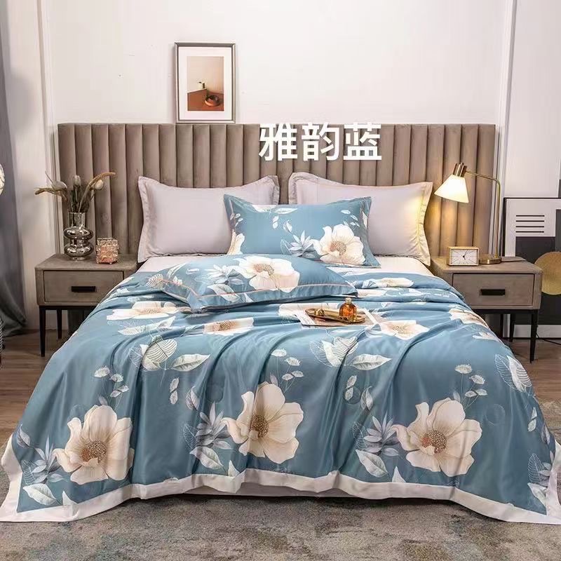 Tencel Summer Quilt four-piece bedding home textile quilt cover Specification image