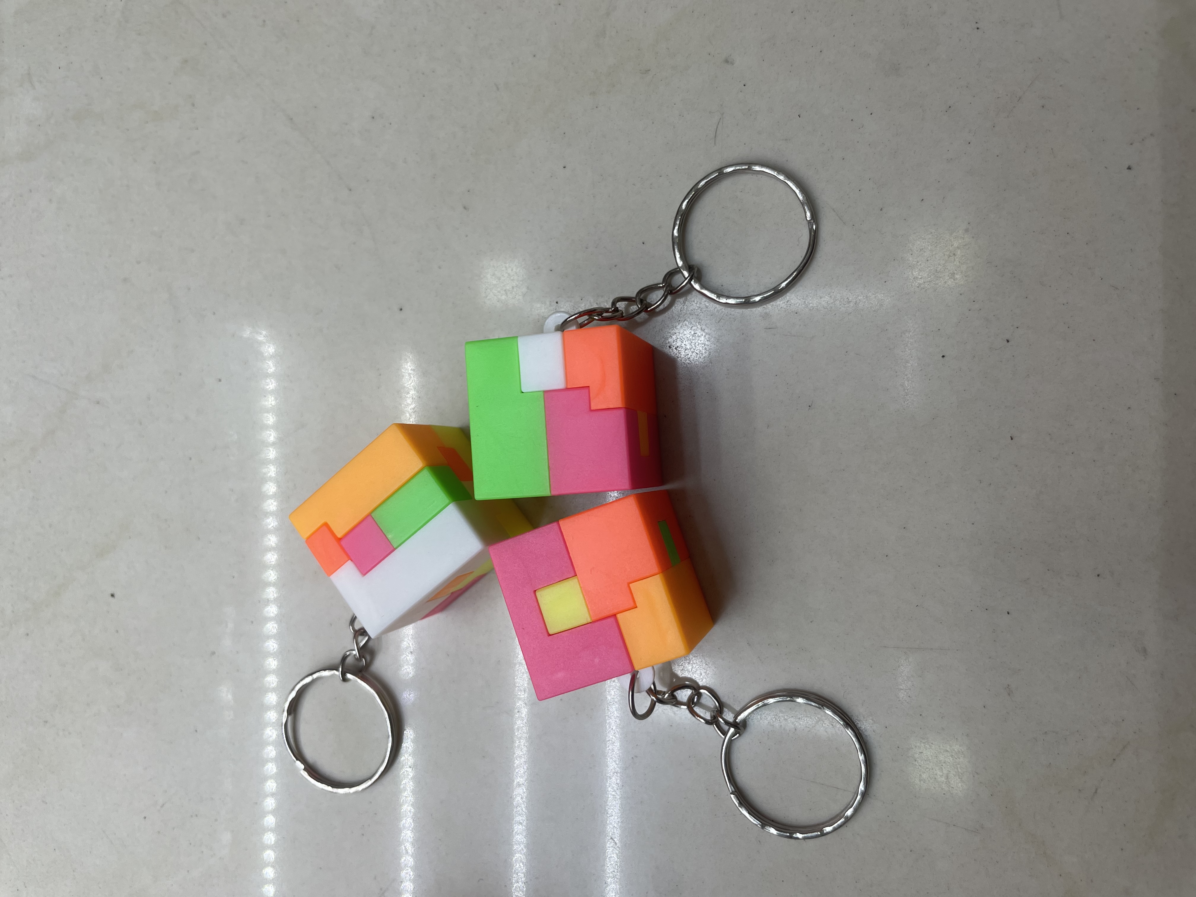 钥匙扣挂件玩具 可拆装