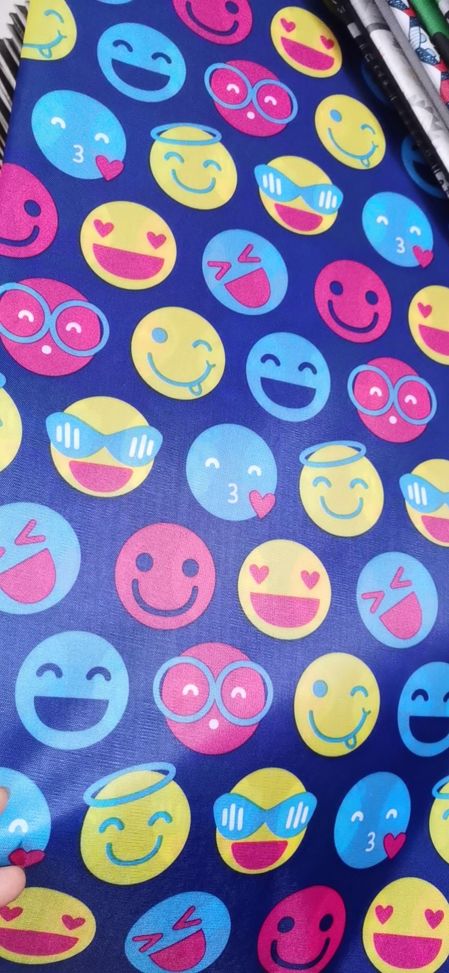 Colorful smiling face