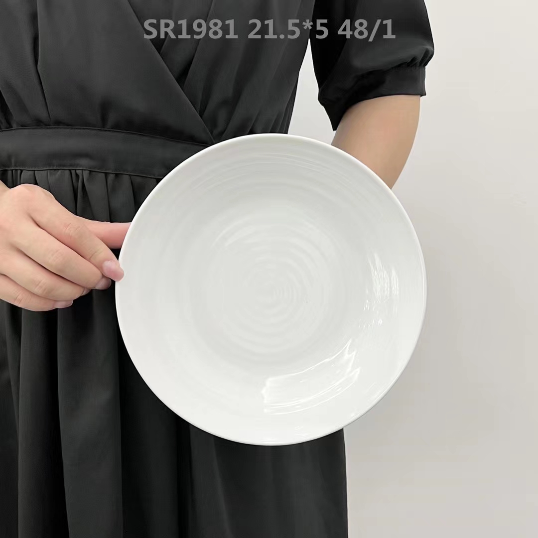 方圆圆形螺纹西餐圆形餐具系列酒店家居餐具GHJHH123详情图5