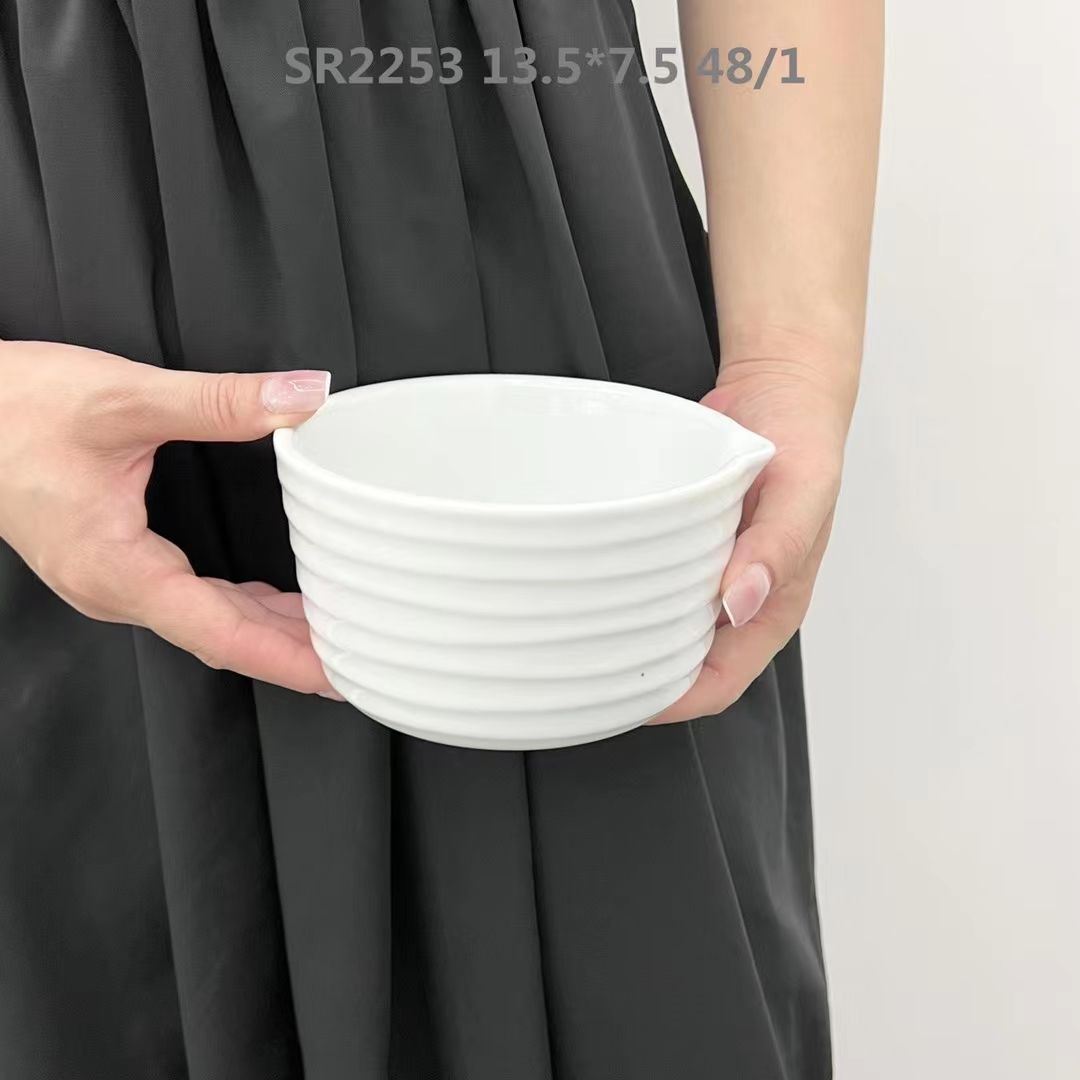 方圆圆形螺纹西餐圆形餐具系列酒店家居餐具GHJHH123