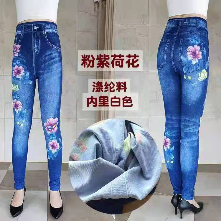 针织打底裤细节图