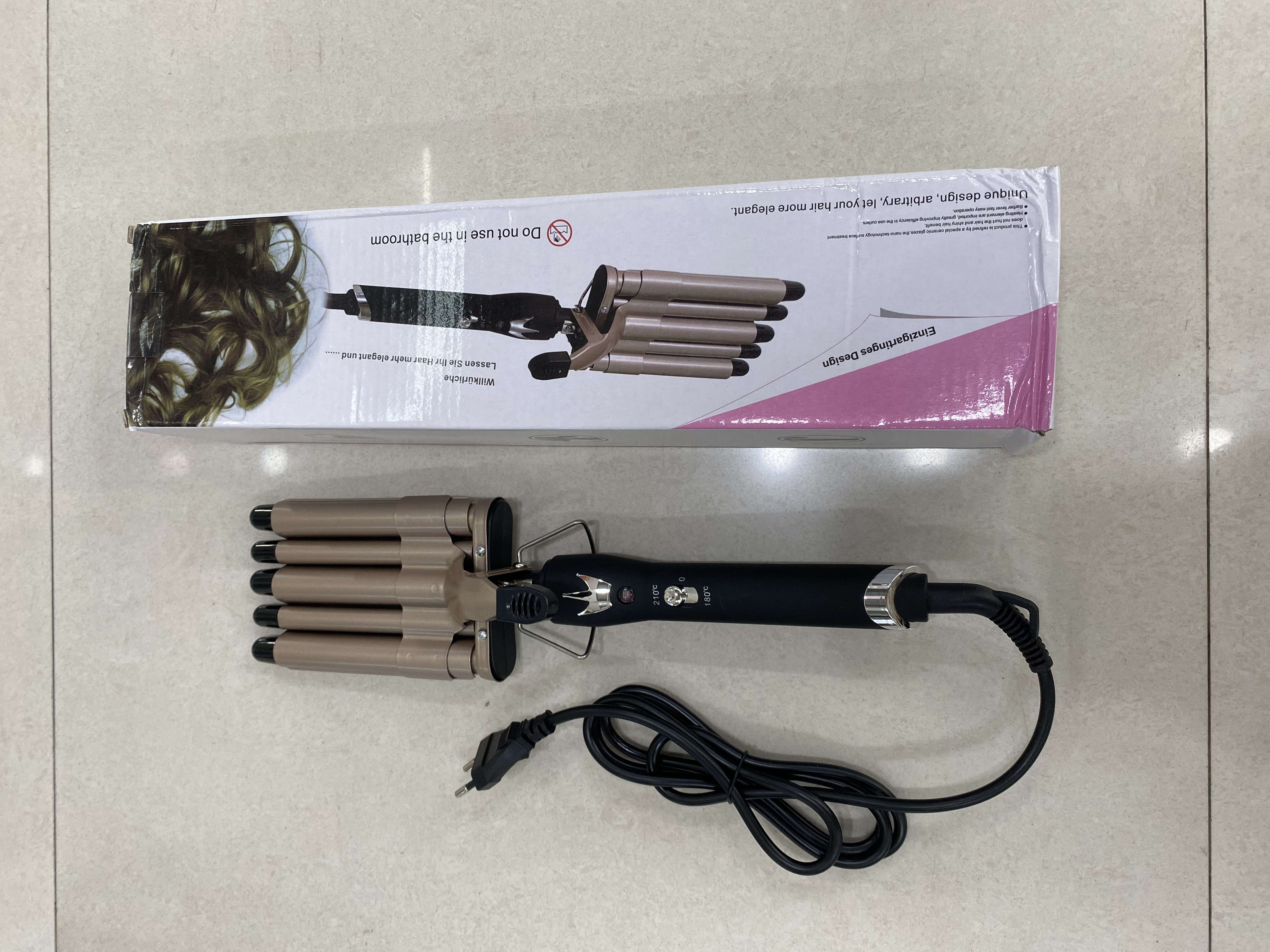 Cinco tubos para curler Specification image