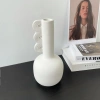 High-temperature ceramic white carbon white vase Item Picture