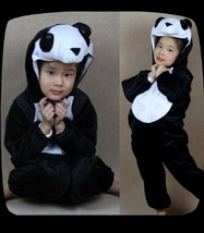 星伟万圣节产品熊猫动物衣服舞台服表演服01