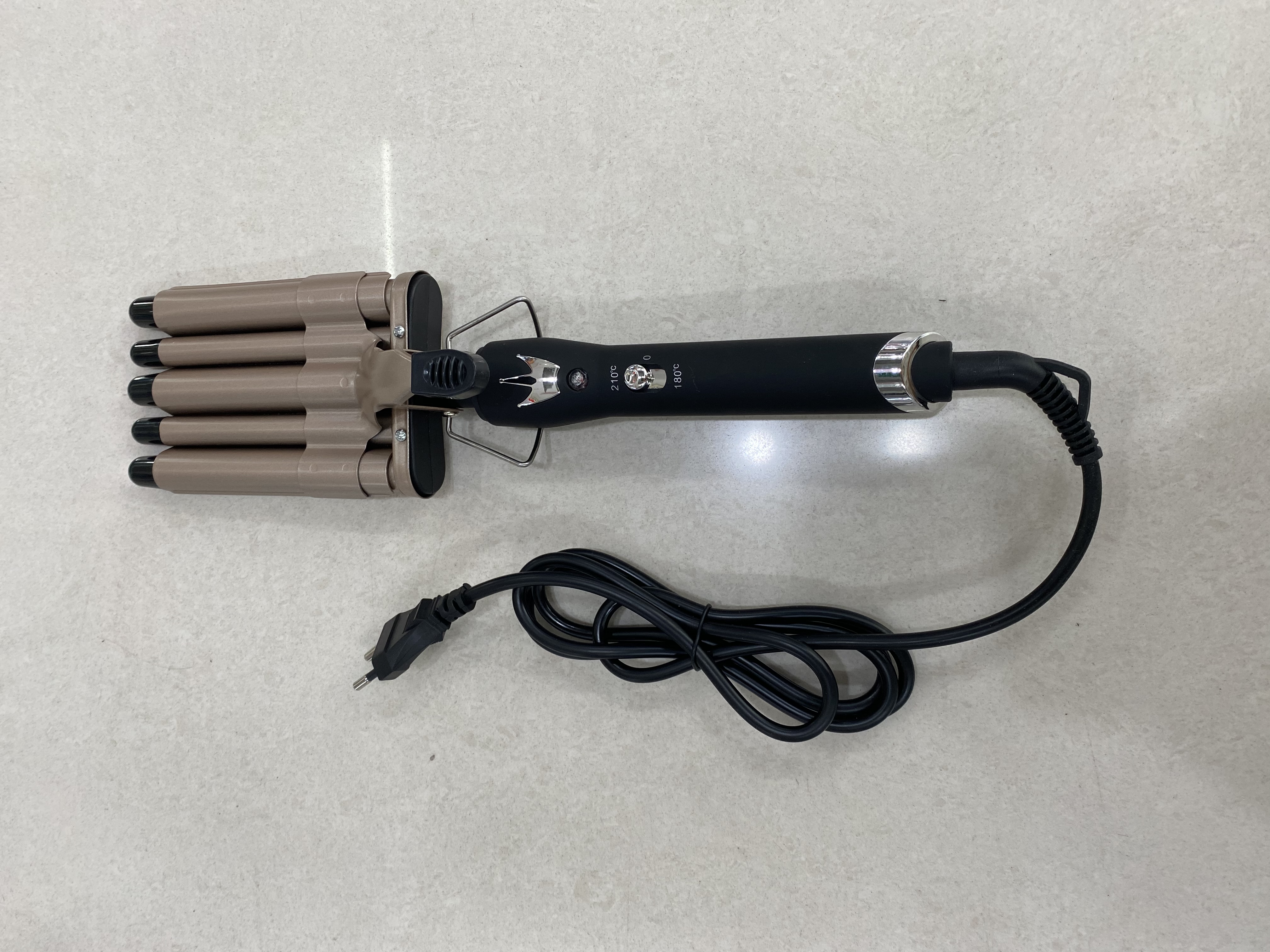Cinco tubos para curler Application Scenario