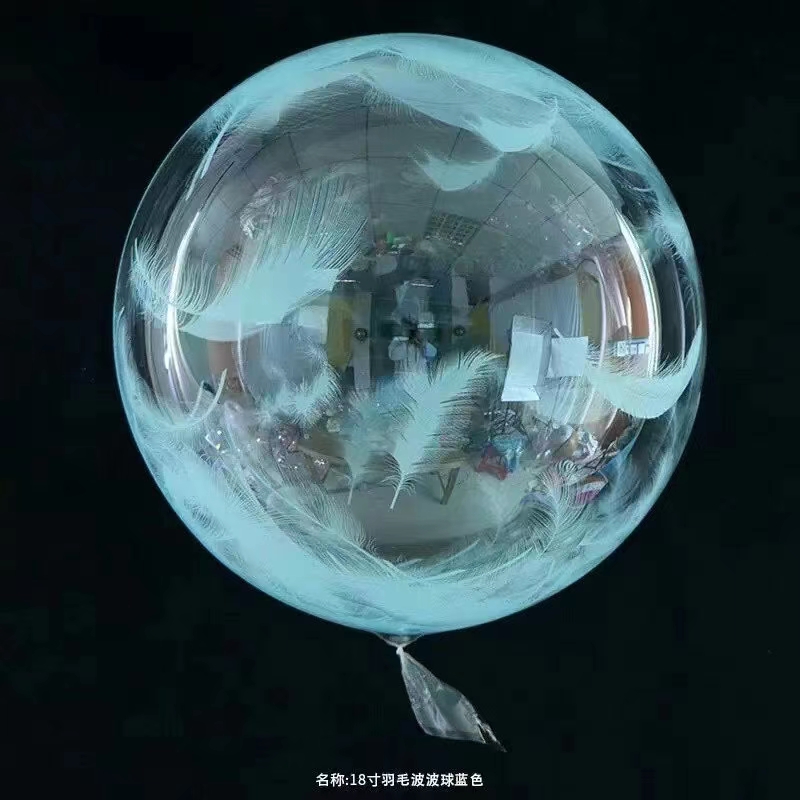 羽毛波波球/气球/印花气球产品图