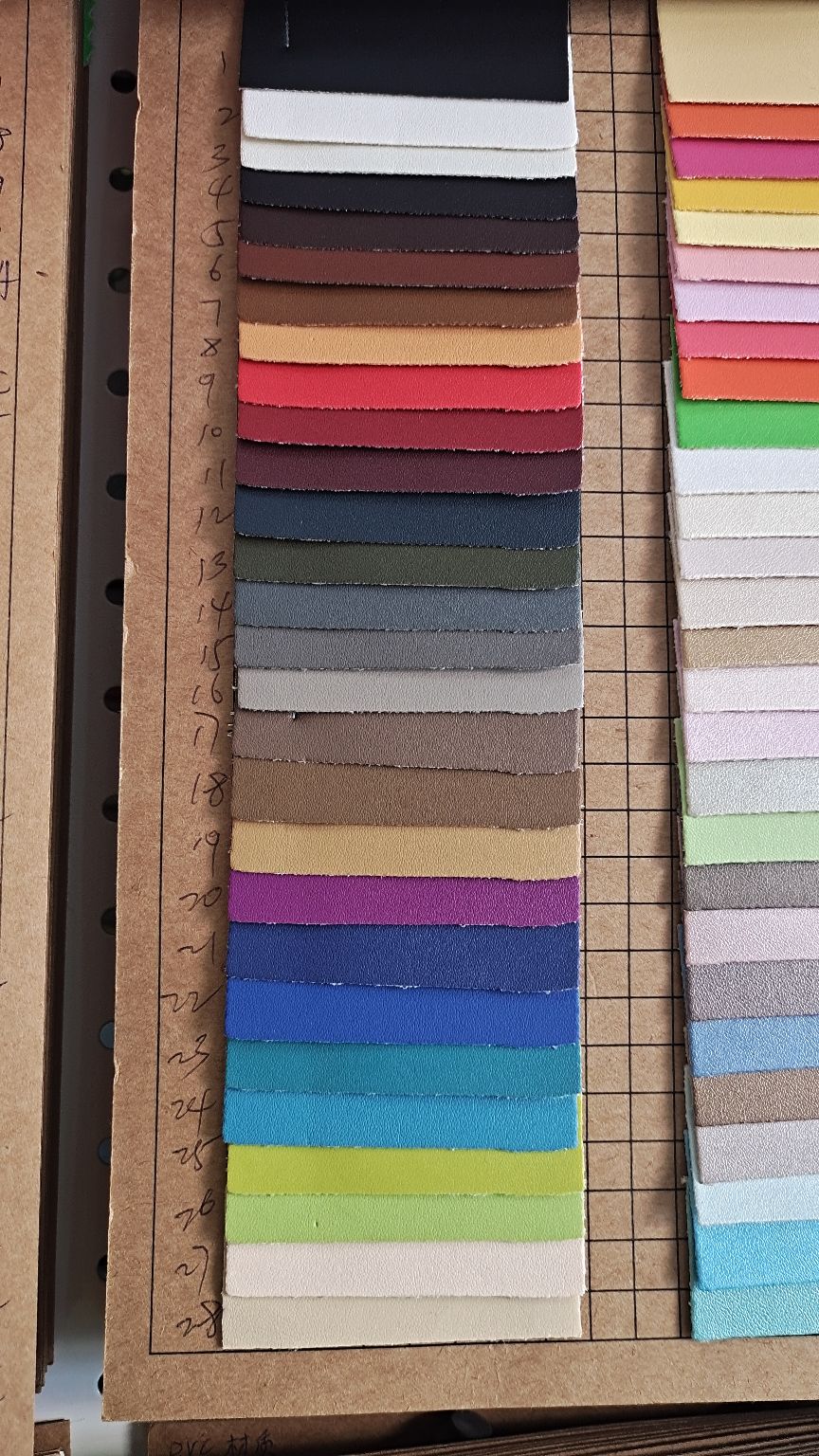pvc leather, Korean Napa textured leather Specification image