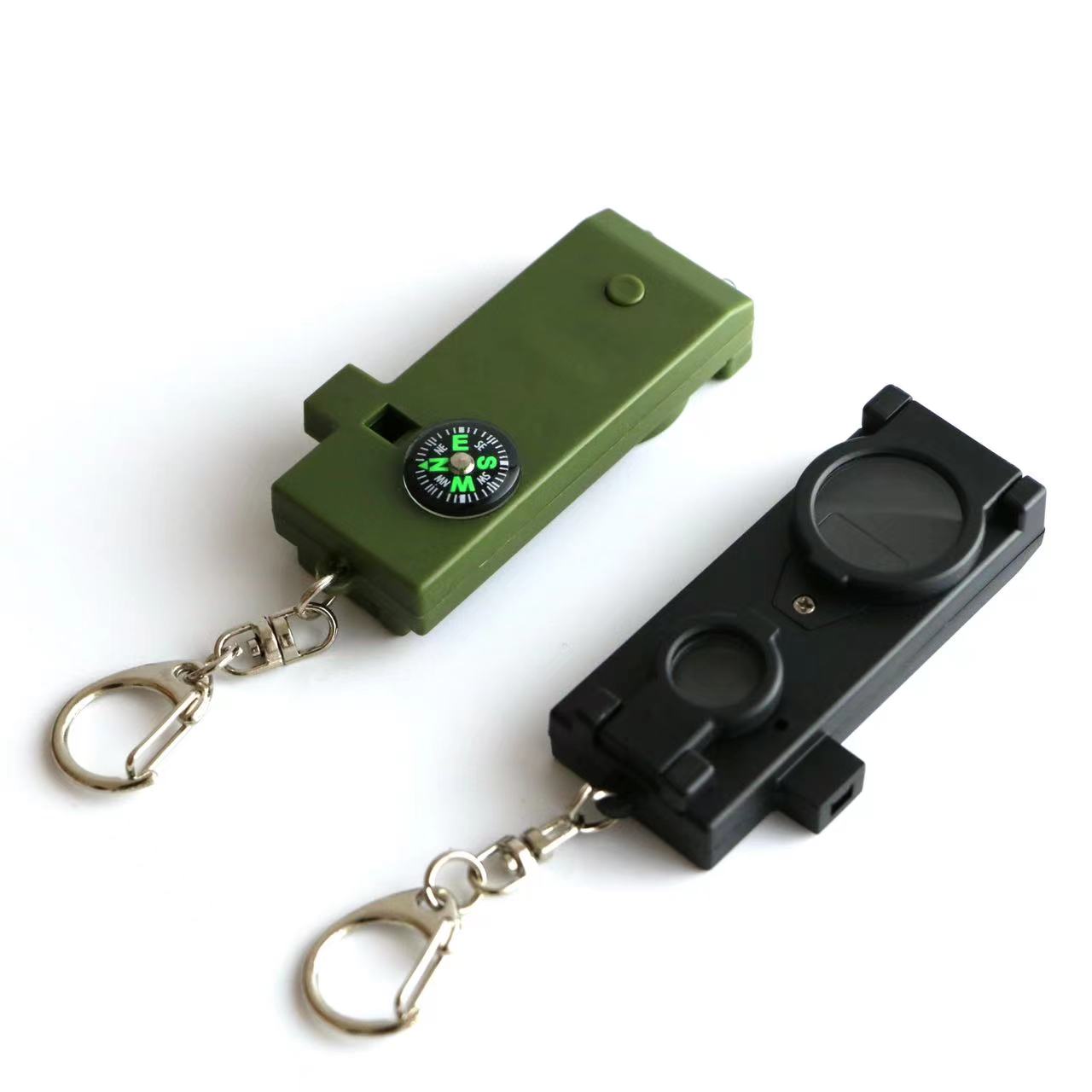 Outdoor toy multi-functional wilderness survival whistle 1 Specification image