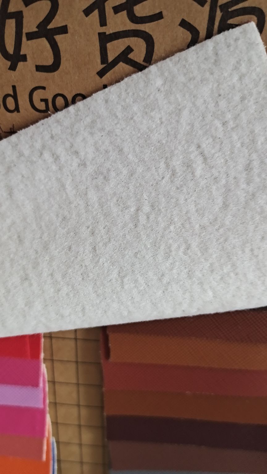 pvc leather is easy to embroider detail image 2
