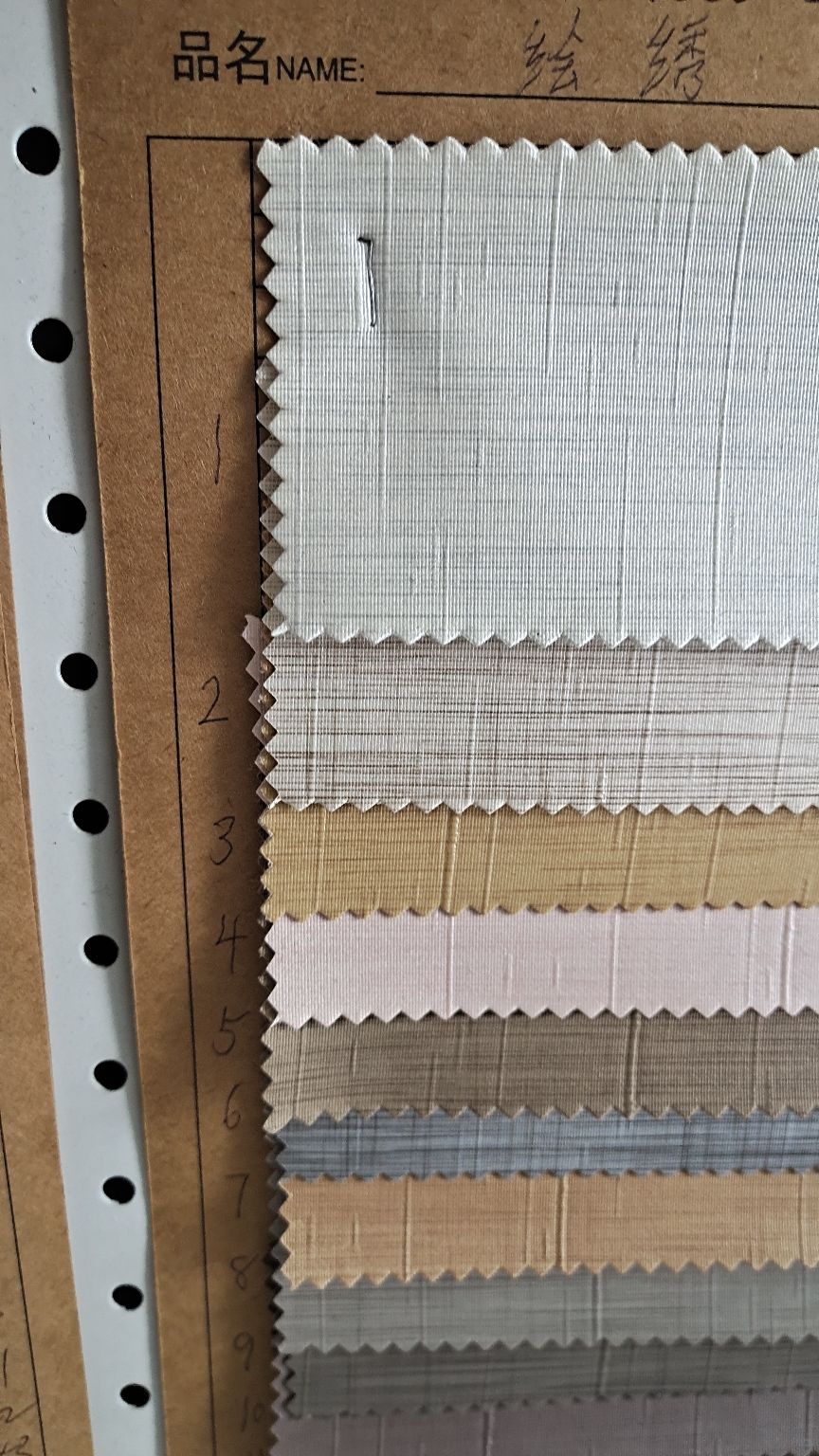 pvc leather is easy to embroider detail image 4