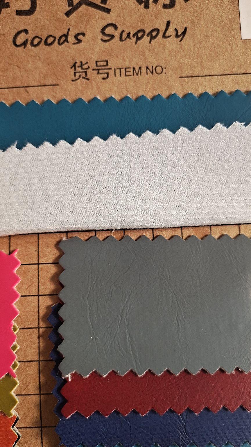 pvc leather, retro oil leather details Picture