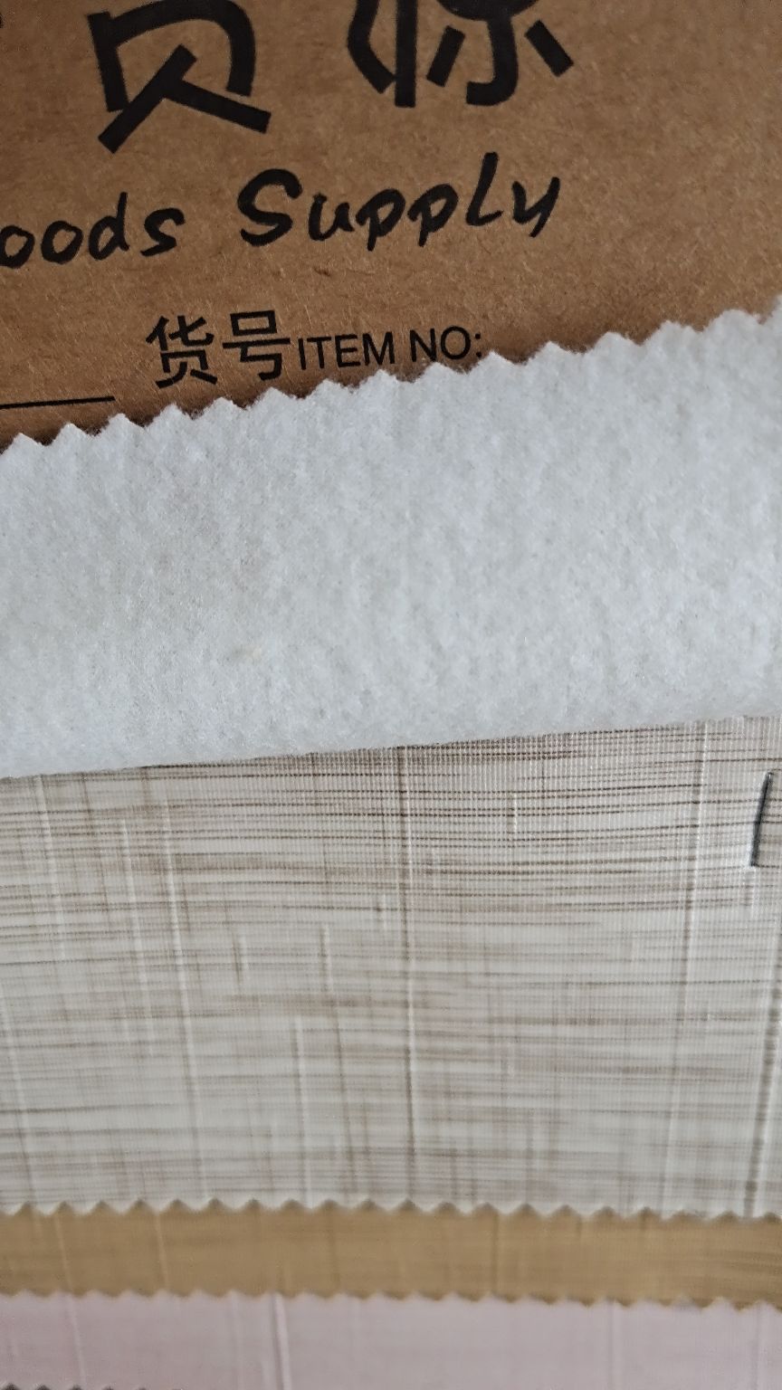 pvc leather is easy to embroider details Picture