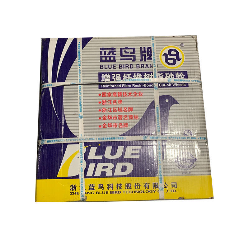 蓝鸟切割片350金属不锈钢砂轮片切铁钢材切割机锯片400mm大沙轮片