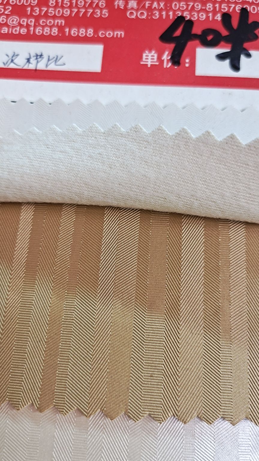 pvc leather is lined up in rows as decorative leather Specification image