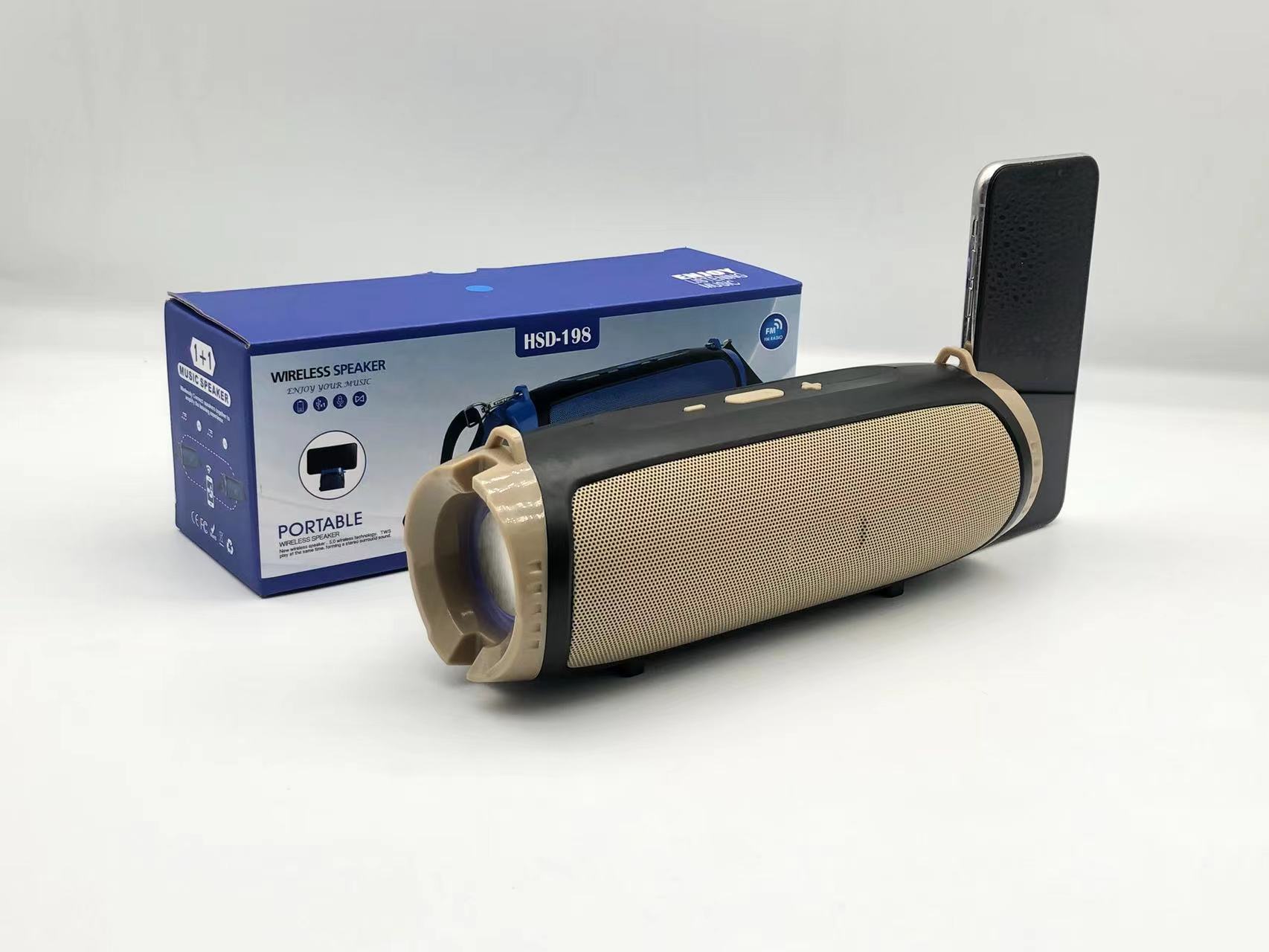 Wireless Bluetooth speaker, Bluetooth speaker, portable speaker, card slot speaker, mobile phone stand speaker Specification image
