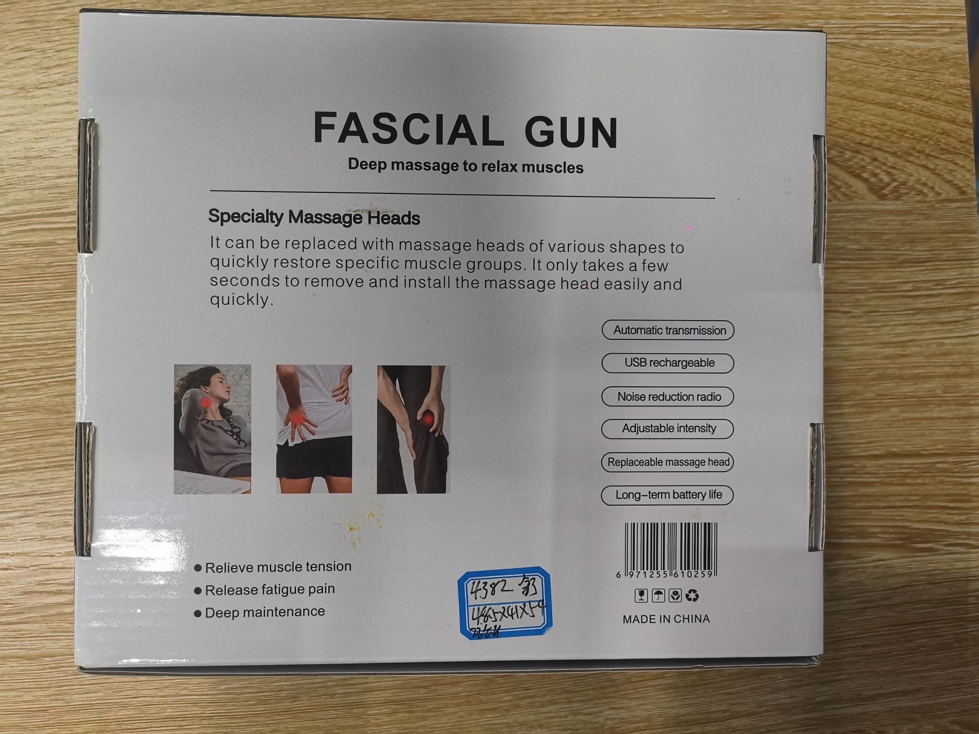 迷你筋膜枪mini颈膜抢肌肉放松按摩器usb按摩健身电动震动手持式详情图7