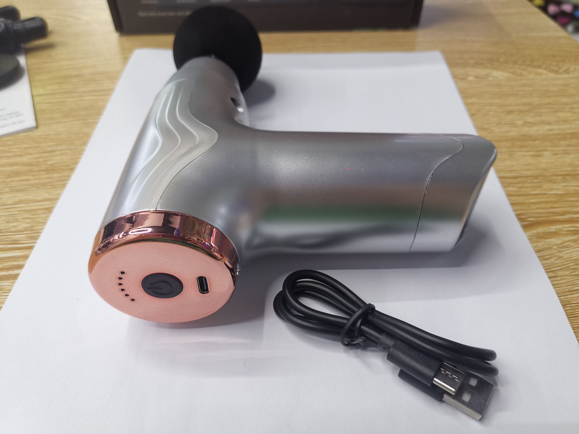 迷你筋膜枪mini颈膜抢肌肉放松按摩器usb按摩健身电动震动手持式详情图3