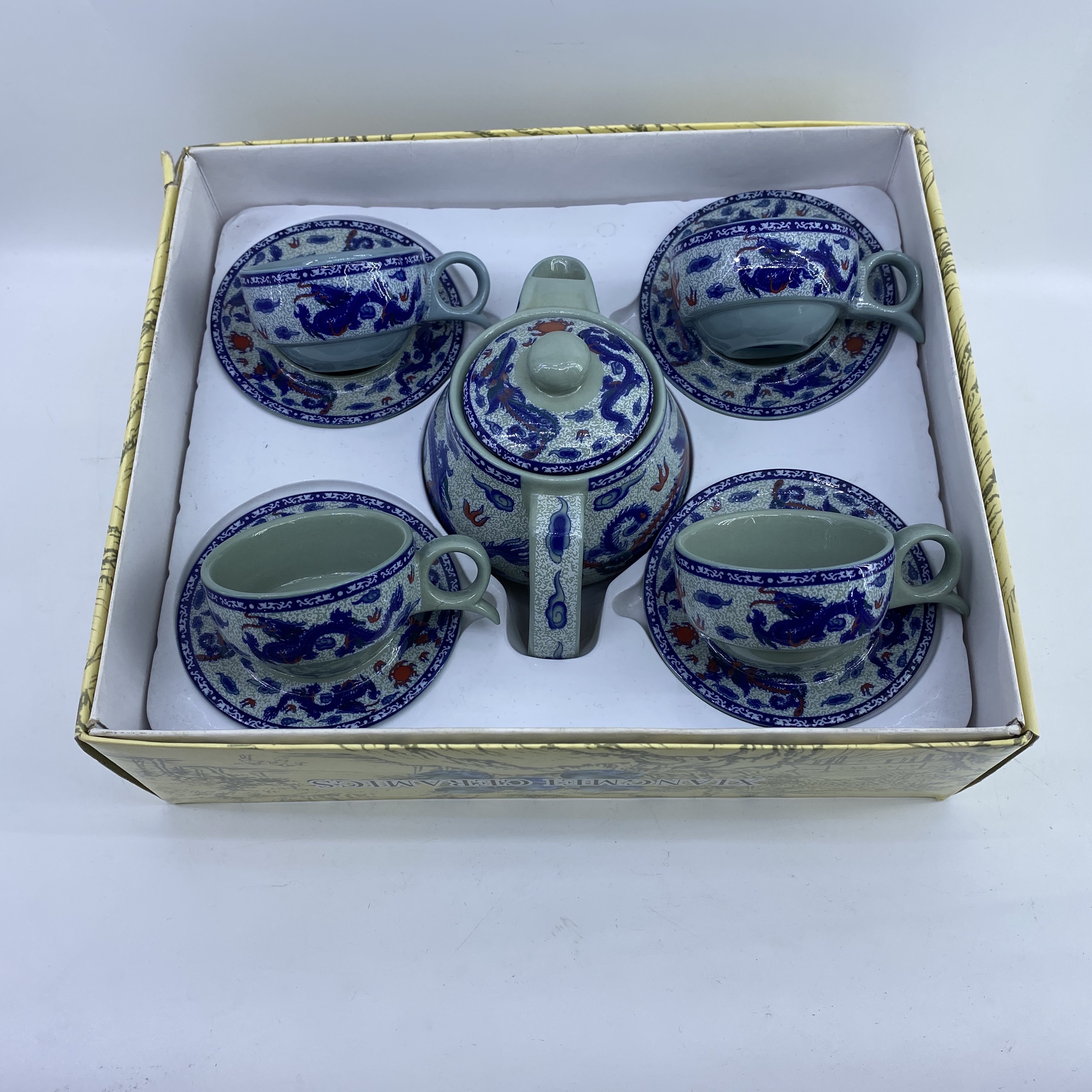 香梅咖啡具/高温烤花/美观耐用。产品图