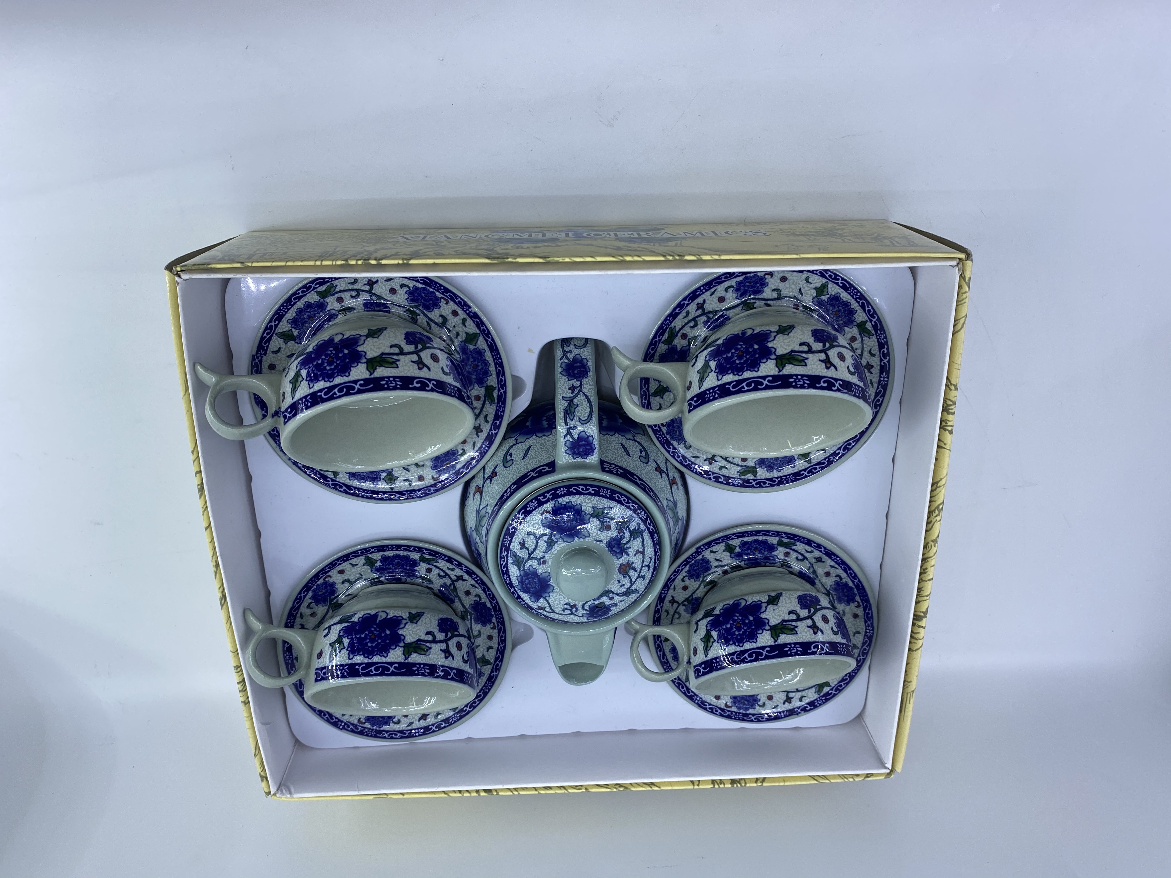 香梅咖啡具/高温烤花/美观耐用。细节图