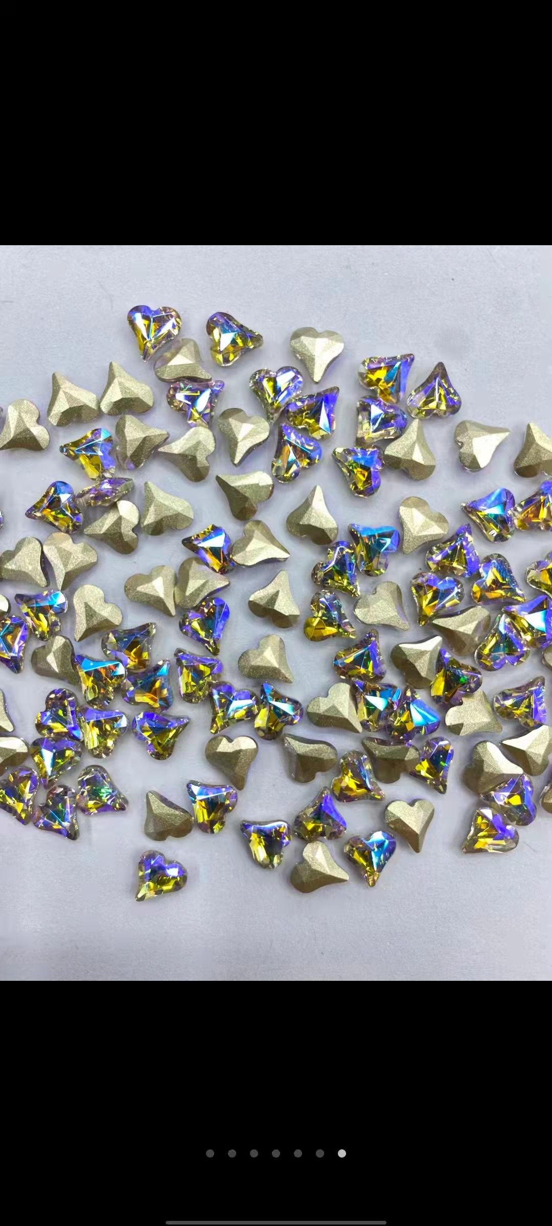 Manicura bugigantilla largo cuadrado espejo mágico diamante red diamante adorno estilo explosivo espejo superflash strass fondo plano diamante perfilado acabado 5002