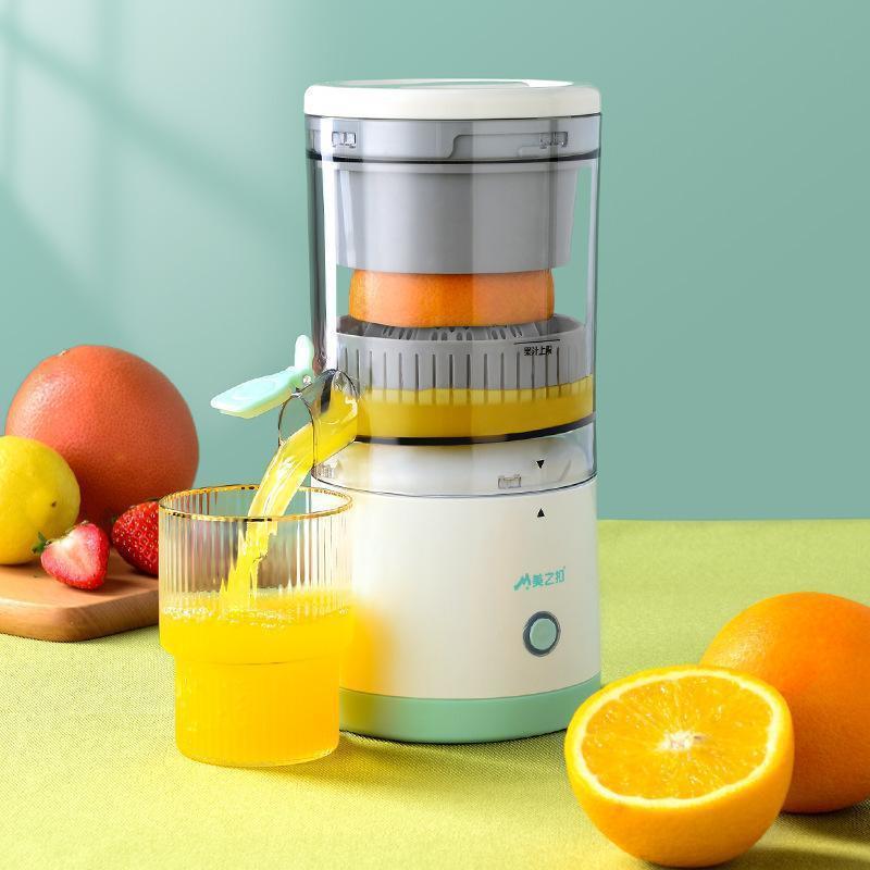 美之扣多功能榨橙器便携榨汁机家用水果机USB充电可视果汁分离机 详情图5