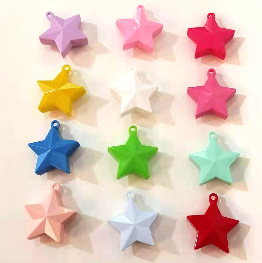 Floating air ball load-bearing block, helium air ball pendant, hanging pendant, fixed base, five-pointed star counterweight block, anti-floating gravity block