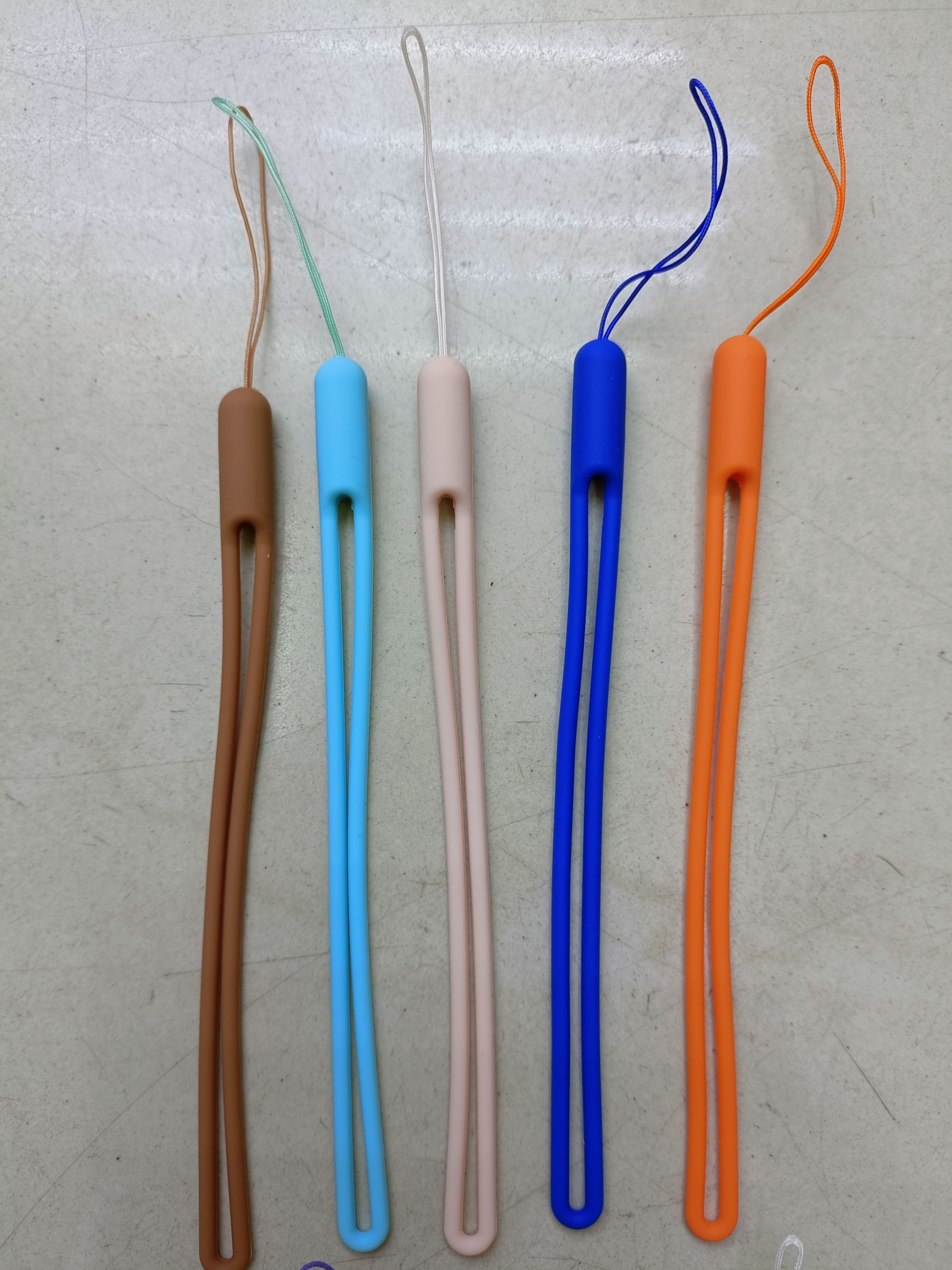 硅胶手机挂绳 散装100一中包详情图2