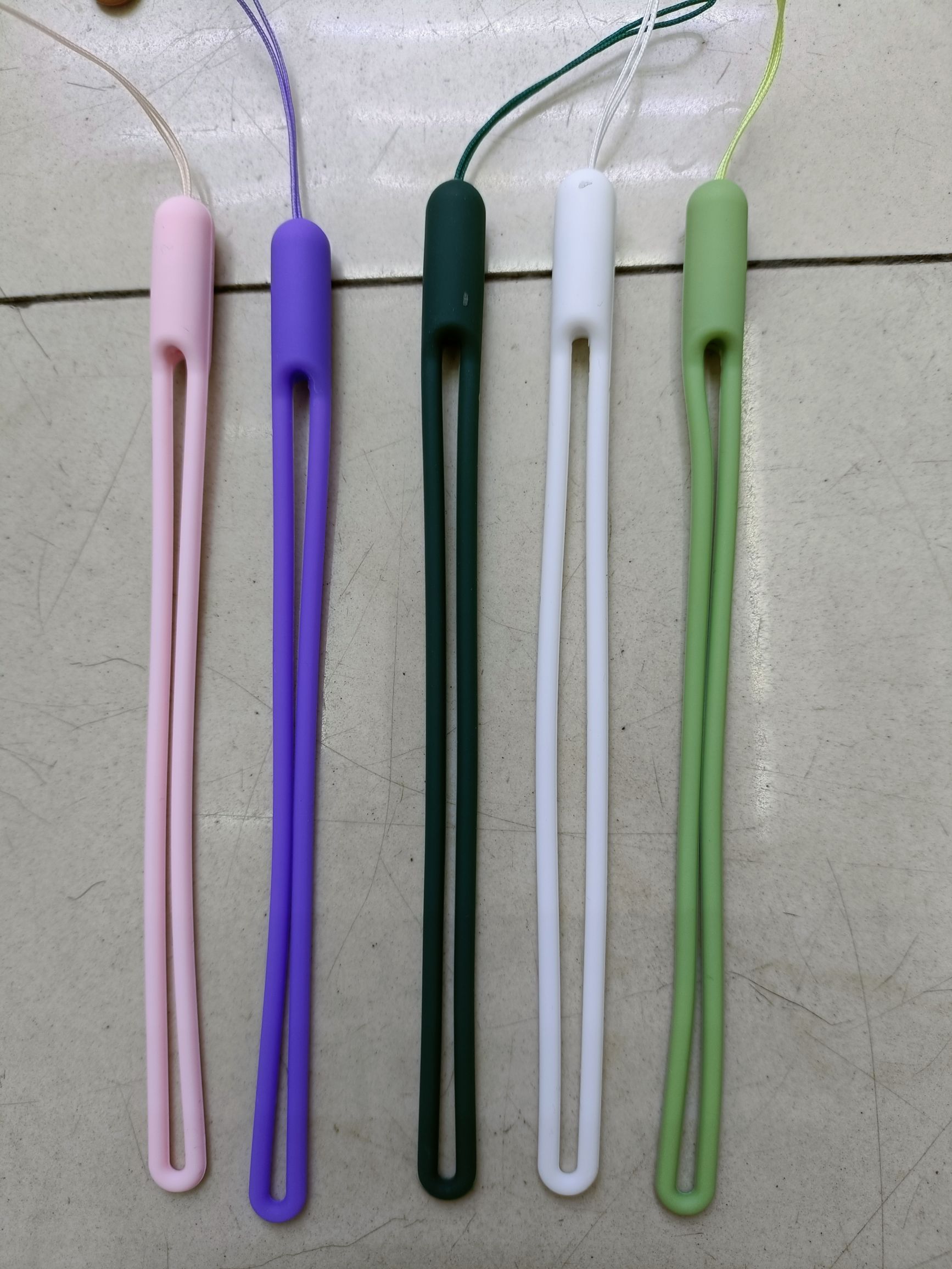 硅胶手机挂绳 散装100一中包详情图7